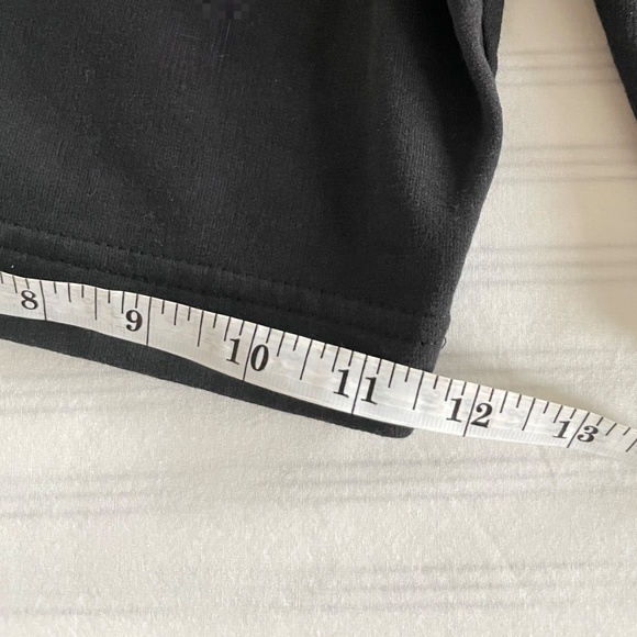 MEN'S SWEAT SHORTS BLACK SIZE L - Picture 7 of 8